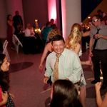 George dancing with the girls.  Dylan and Devon's wedding April 3, 2010.