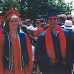 Katie and Brant at their High School graduation. 