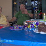 Mammaw and Pappaw with the best birthday cake!