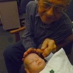 with is grandson Erich on March 17th 2011