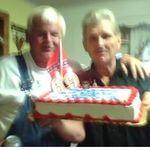 lavern and mike on his 69th birthday.