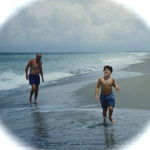 Billy and Staton at Longboat Key, FL