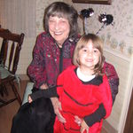 Grandma made this ladybug costume for me (Erin) when I was little.