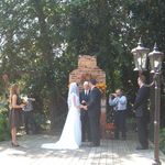 Mama was so proud that Daddy was the preacher for his grandson's and new granddaughter's wedding.