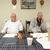Ed, as Club Secretary, with Ross Pope in 2010