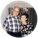One of the last pictures we took of our parents together before mom became ill with Alzheimer's disease.