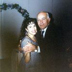 Me and my daddy when I was 8 months pregant with Blake.
