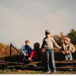 Jacob with Amanda Thomas, Andy Watts, & Kevin Swinigan at the WEMO Victory Class Retreat in Turkey Pen, TN - 1982