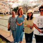 Carmen Belencita), Wealthia,Marta Egas and Myriam Villareal 1997 Cherry Blossoms, Washington, DC
