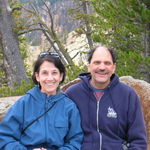 Vicki and Mike in Yellowstone National Park, 2005