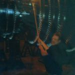 okay so pop-pee did get down with some illegal business haha .. pictures of pop with his turbines..( its illegal to take pics in GE ;P)
