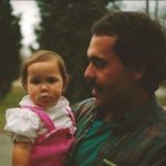 with Abbie 1991