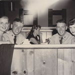 Richard and Pam on their first date - a blind date!  Aug 13, 1952