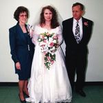 Don, wife Shirley, and daughter Sandy on her wedding day, Nov 12, 1994