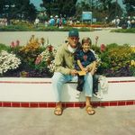 Jason with his cousin Brian around 1993.
