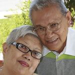 Estelita with her dear husband Carlito.