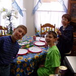 Danny with friends Randy and Daniel, 10th birthday April 21, 2004