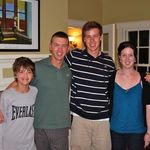 Grandkids George, James, John and Caroline Kordahl
