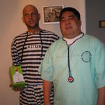 Mike and Tobi (and a little Patron) - Morongo Halloween party 2007