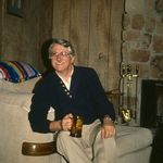 Hank at home