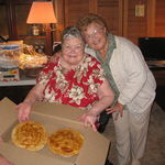 Mom and Aunt Irene Liebert with some awesome pies! 9/17/11