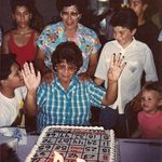 Mom's 60th Birthday - BINGO Card Cake