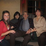 Eddie with Rachel, Anna & Renee