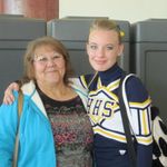 UNM Metro Cheer Competition with Melanie - January 2010 - This was only a year ago... look how healthy and alive she looks... She was so proud to see Mel compete.  I'm glad she was able to come... Love my momma so much... miss her terribly...
