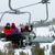 Rohan, Julia and Noah on Discovery Chair in Mammoth CA-March 2011