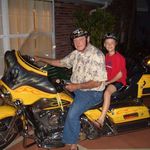 Bill and his grandson Dillan 2006 - Daytona Bike Week 2006-headed on Harley to the "No Name Saloon"
The Wild Bunch