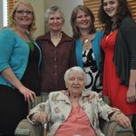 Grams with most of the Elizabeths: Core, Joan, Jennifer, and Emalee. (Missing Laura and Morgan.)