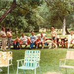 Earl & Carol with his brother Ed Philpott and his family picnic 1982. Photo by Chris Philpott. We always looked forward too Earl & Carol's yearly visit to Canada.