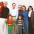 Left, Paul Sutton (Fred's brother), Fred, Doris Sutton (Paul's wife) and Pam & Val (neices).