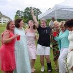 Karin & friends the "dancing DIVAs" at Debbie's wedding 2006