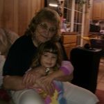 Nan Nan and Hailey in her living room <3 I love you Nan Nan