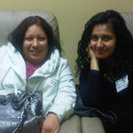 our 3rd cousins, Vannini & Sarai also visited mom
