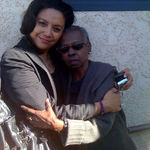 Camir & Katie at funeral services
