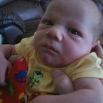 Erik Parker Haskins - born 1/4/12 - the brand new Wolf Pack member
