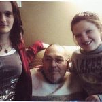 Liz,Dad & Kayla bac when Dad was n the nurseing home for a short time.