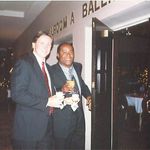 Pete McCabe & Willis at Chip Supply Christmas Party