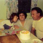Birthday in Hollister, 1974.