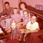1959 Family at home