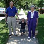 Jim, Preston and Mom
