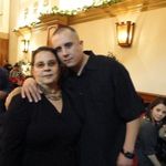 Chuko and his mera mera, "La Gordis" a mothers love is like no other. xoxo