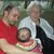 Mrs. Mannoia with Andrew and baby Isabella