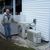 Mr. Hoadley proudly displaying his new air conditioning systems.