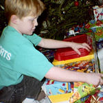 Evan loved legos