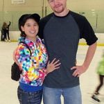 Ice skating on New Year's Eve 2010