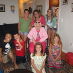 Grammy with Aidan, Devon, Taylor, Chelsea, Paige, Jane & Payton