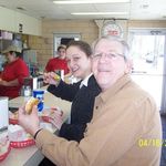 Dad & me @ Arnies